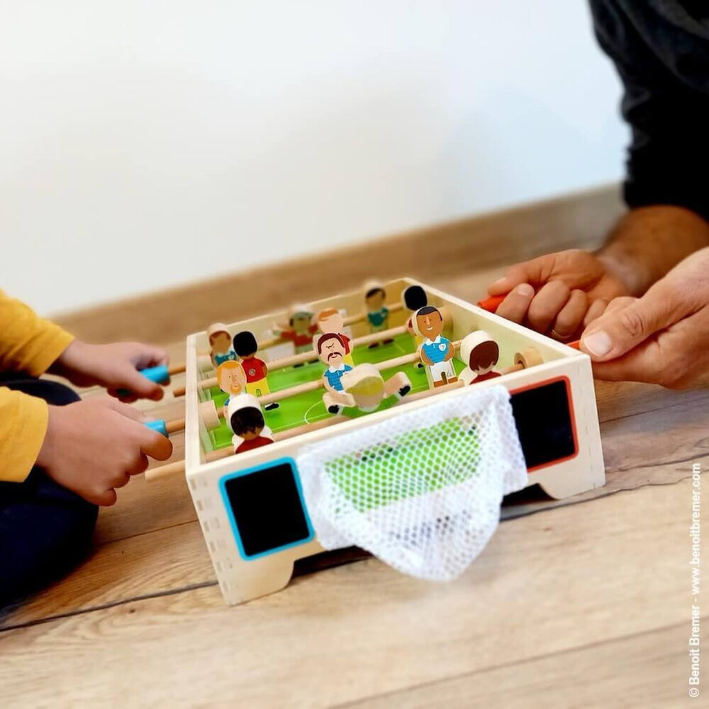 Mini babyfoot champions multicolore