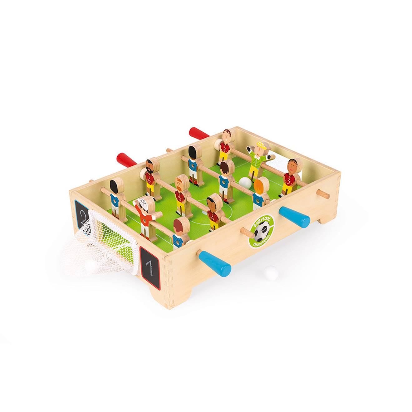 Mini babyfoot champions multicolore