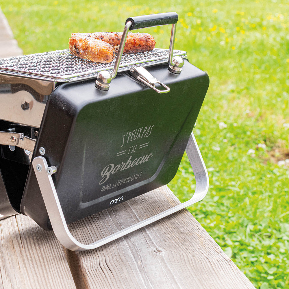Mini Barbecue J'peux pas à Personnaliser - Accessoires Barbecue