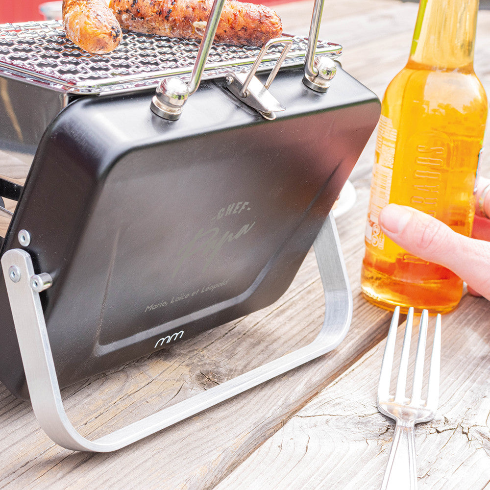 Mini Barbecue Papa à Personnaliser - Accessoires Barbecue