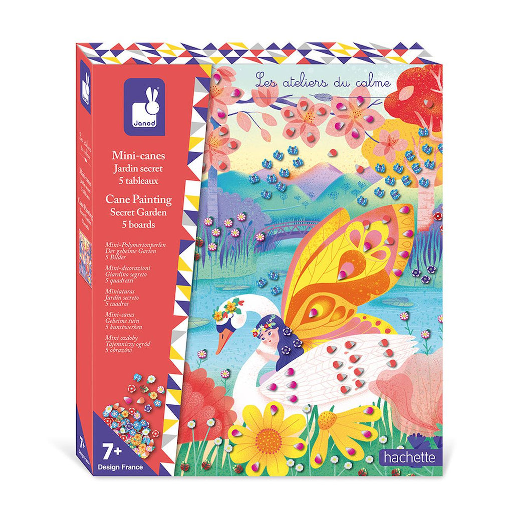 Mini-canes jardin secret multicolore
