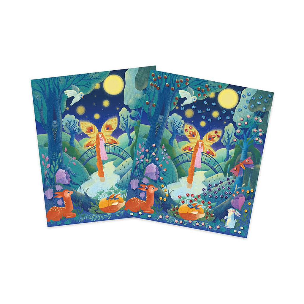 Mini-canes jardin secret multicolore