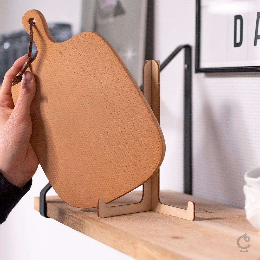 Mini Chevalet de Table en Bois - Planche à Découper Personnalisée
