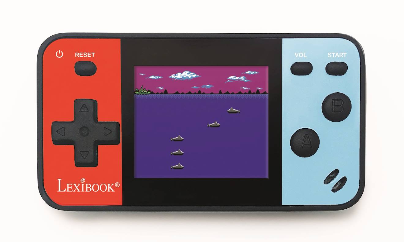 Mini console de jeux portable couleur cyber arcade pocket multicolore