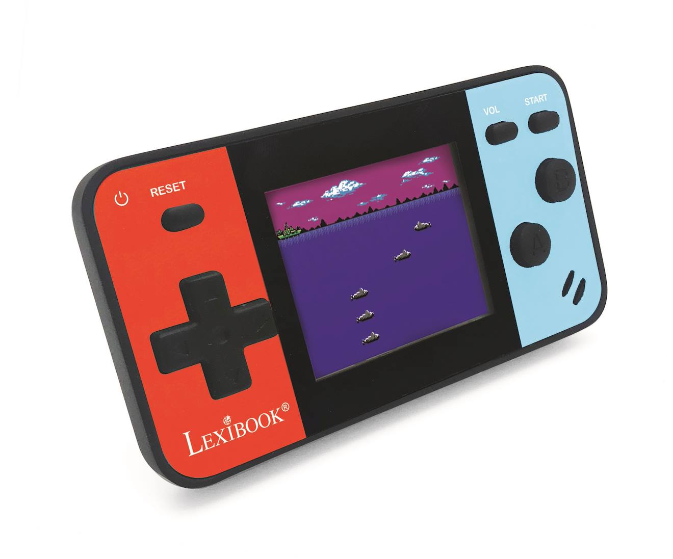 Mini console de jeux portable couleur cyber arcade pocket multicolore