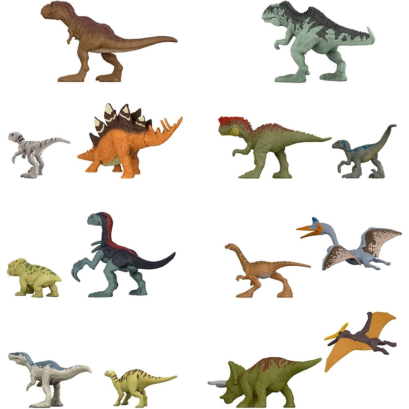 Mini figurine Jurassic World, assortiment multicolore