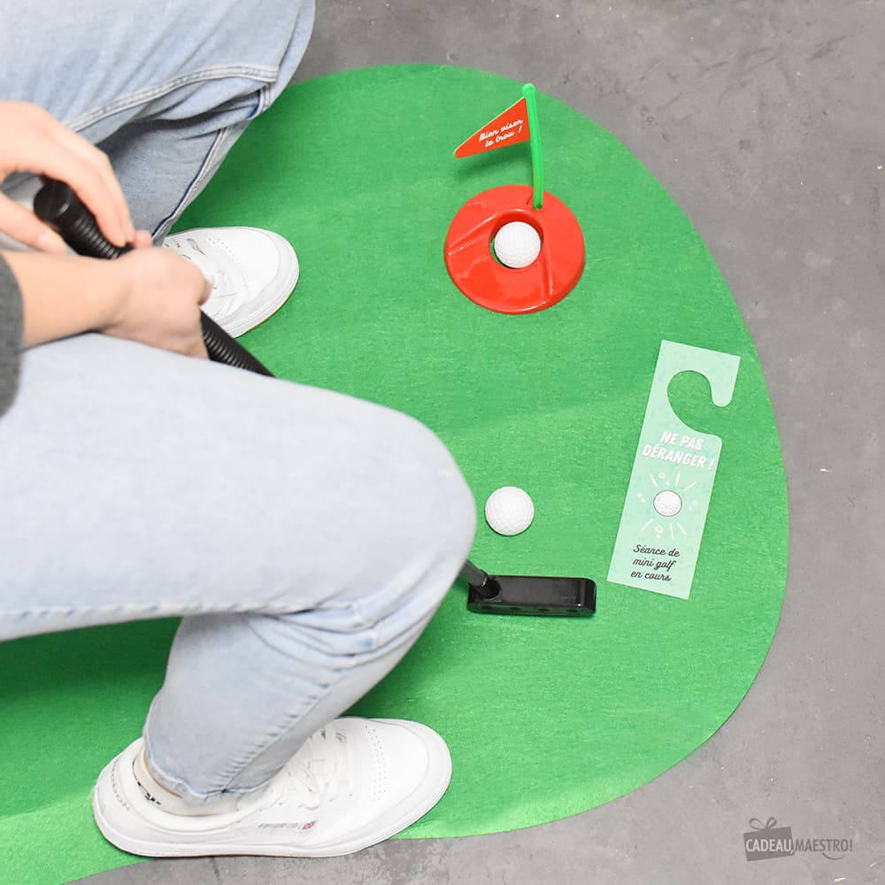 Mini Golf Pour Toilettes - Jeu d'Adresse Opari