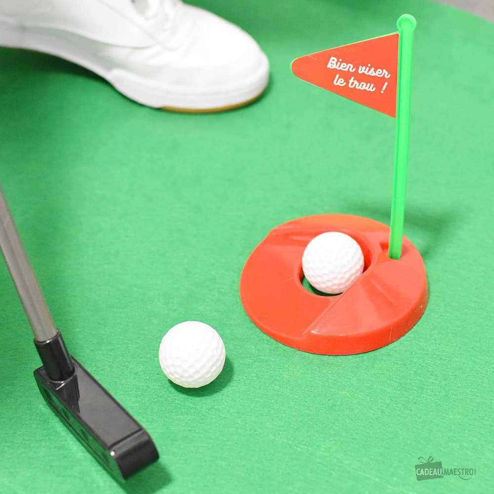 Mini Golf Pour Toilettes - Jeu d'Adresse Opari