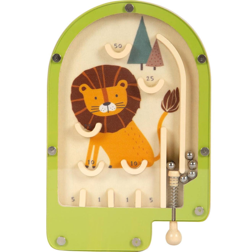 Mini jeu de flipper lion vert