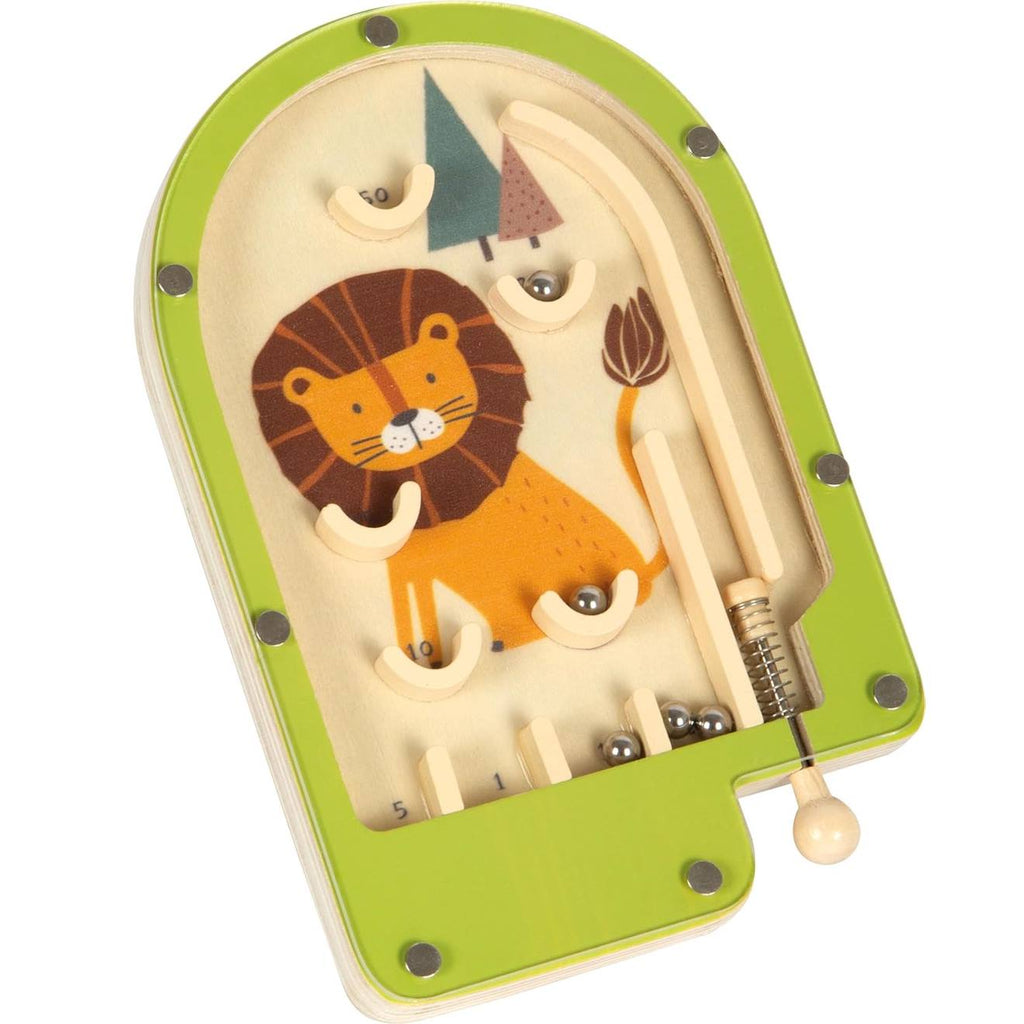 Mini jeu de flipper lion vert