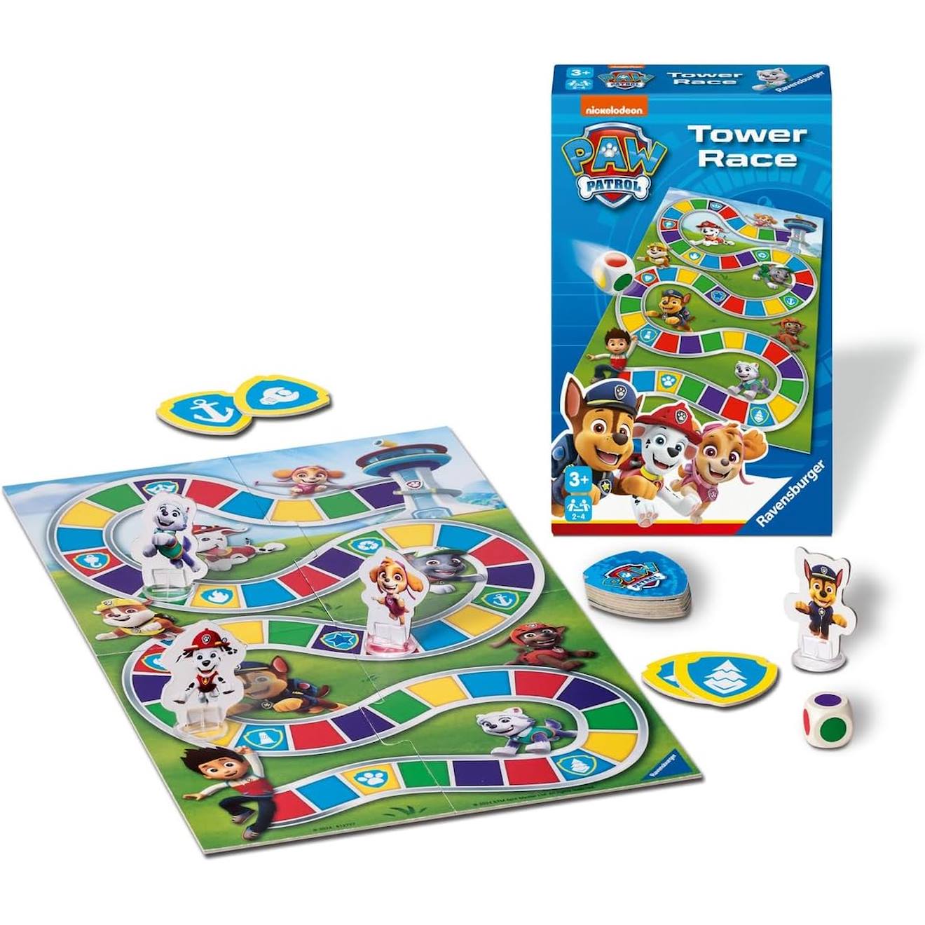 Mini jeu - Pat'Patrouille tower race bleu