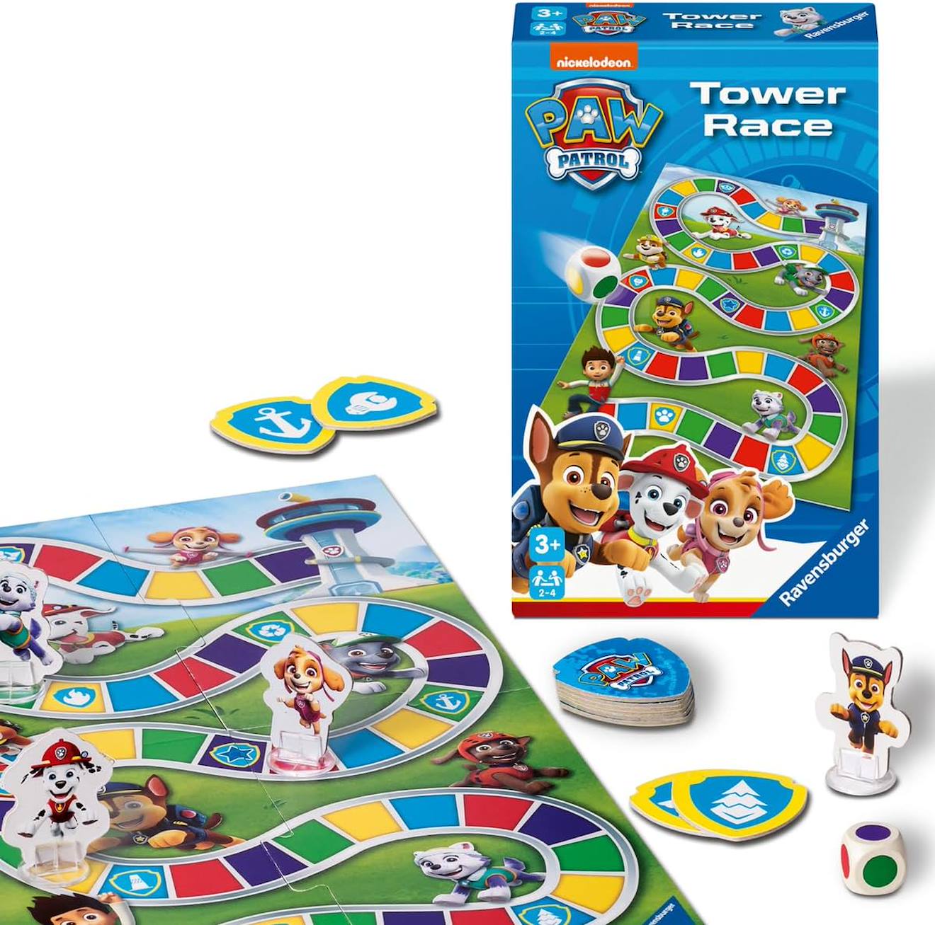 Mini jeu - Pat'Patrouille tower race bleu