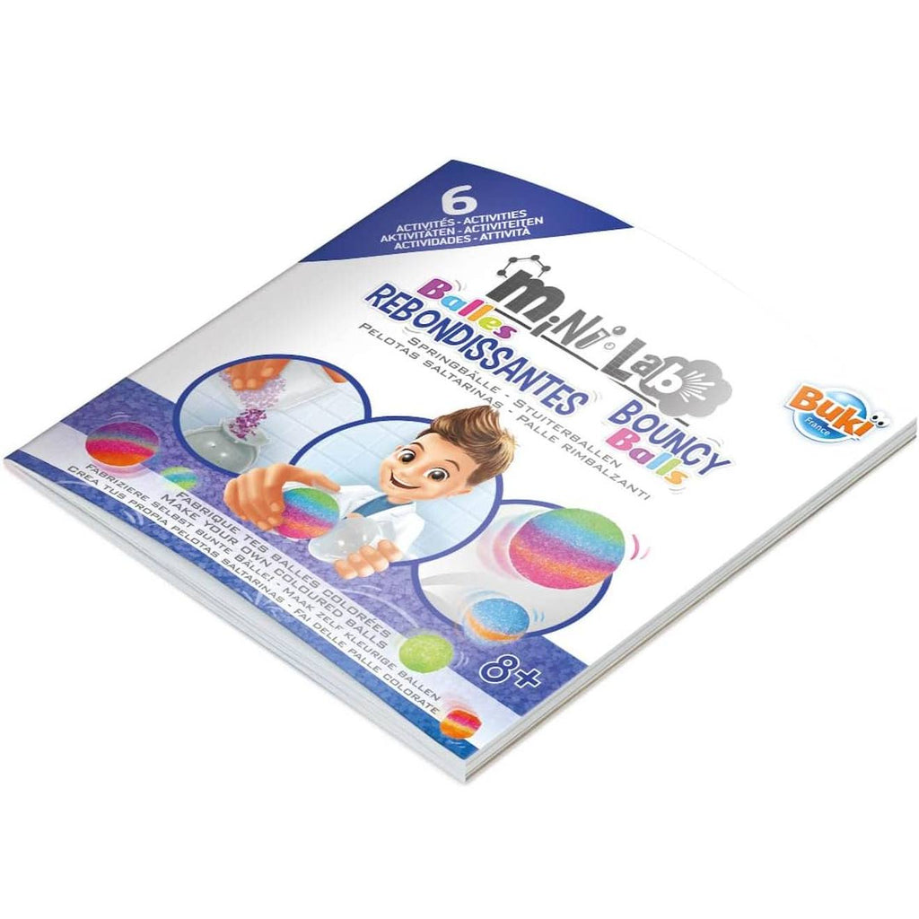 Mini lab balles rebondissantes bleu