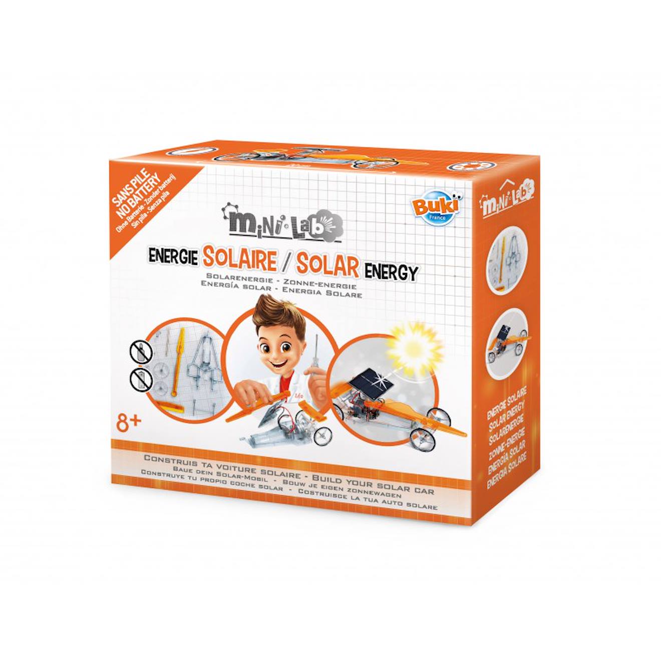 Mini lab énergie solaire orange