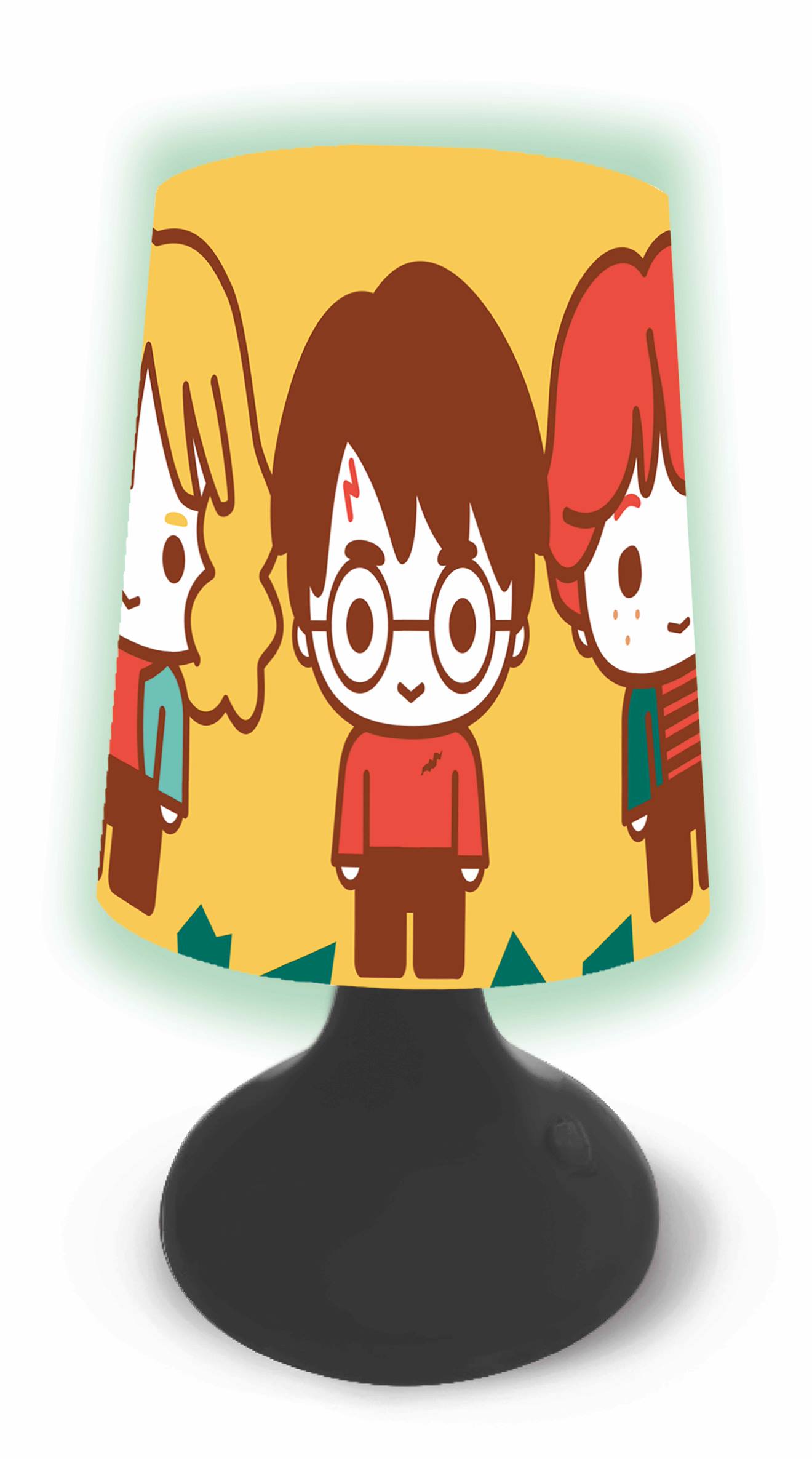 Mini lampe de chevet veilleuse sans fil Harry Potter beige