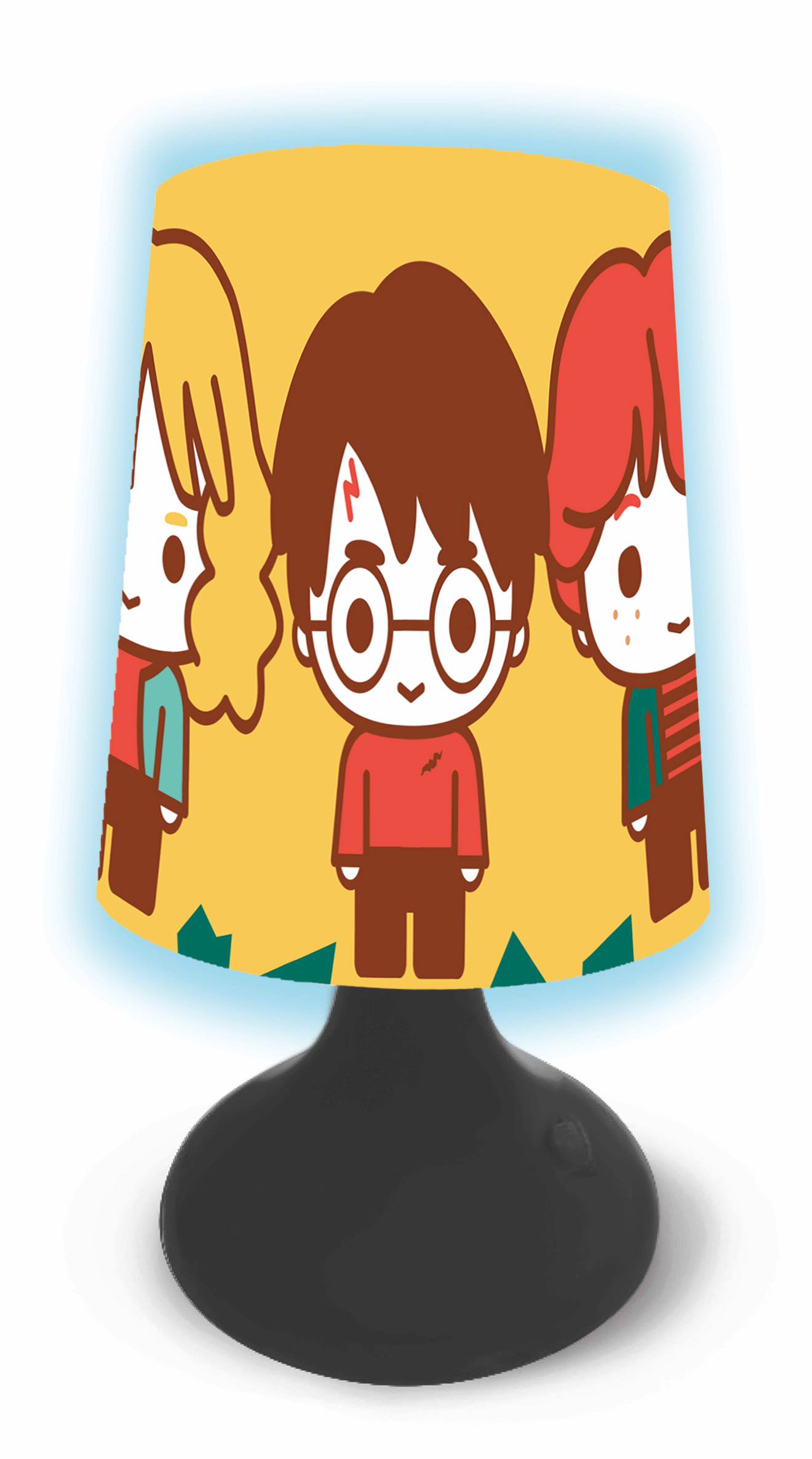 Mini lampe de chevet veilleuse sans fil Harry Potter beige