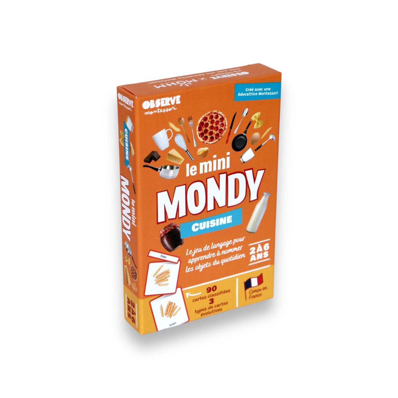 Mini-mondy - 90 cartes maison - langage cuisine