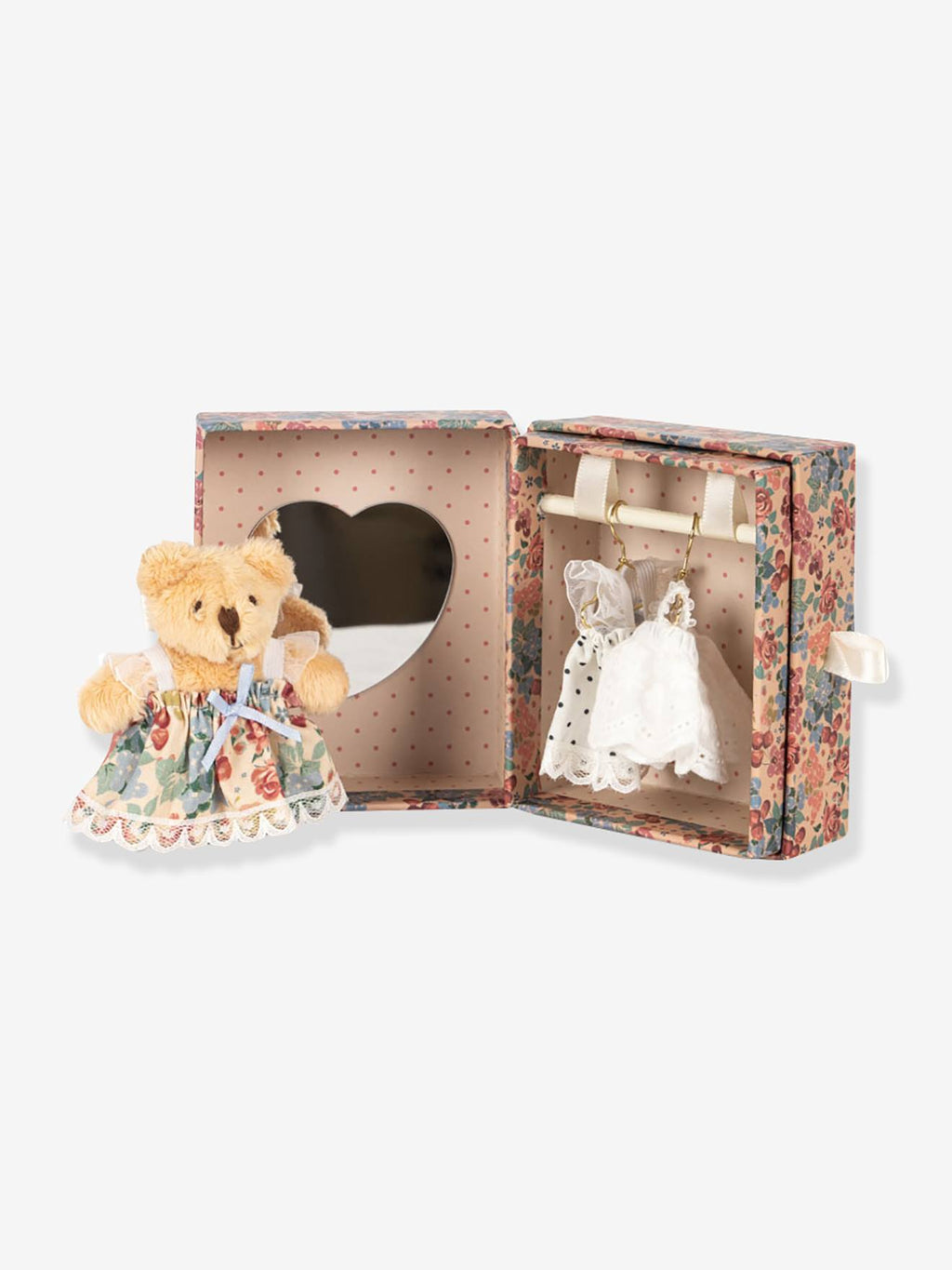 Mini peluche à habiller konges slojd rose
