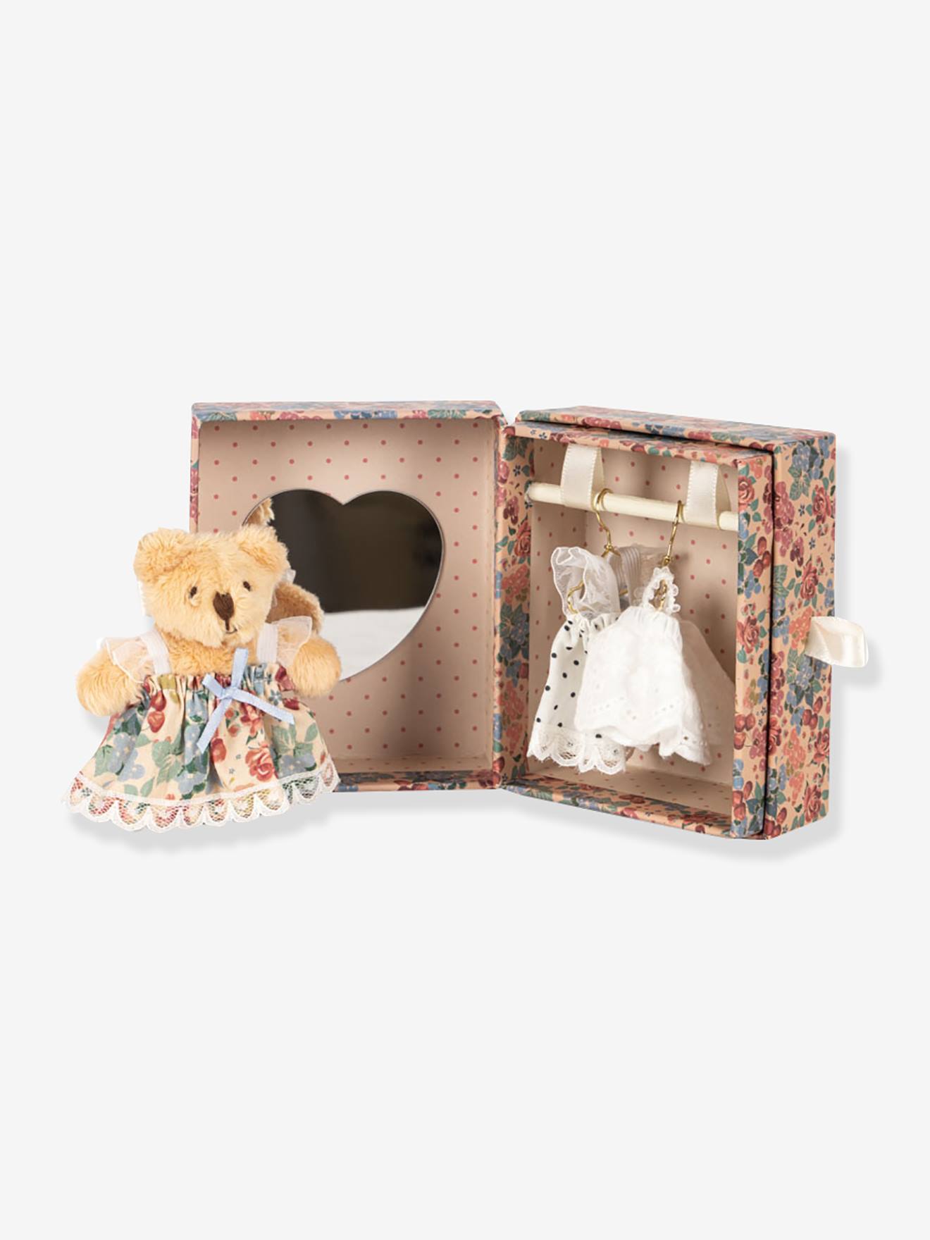 Mini peluche à habiller konges slojd rose