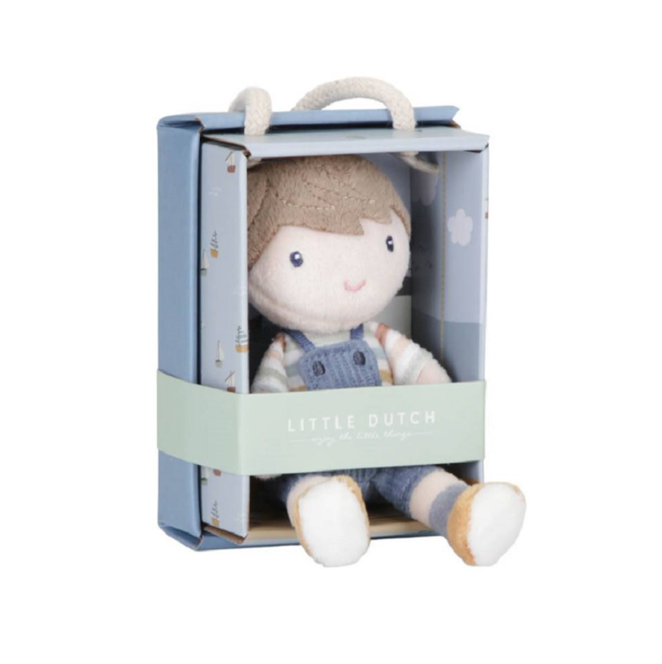 Mini poupée jim 10 cm bleu
