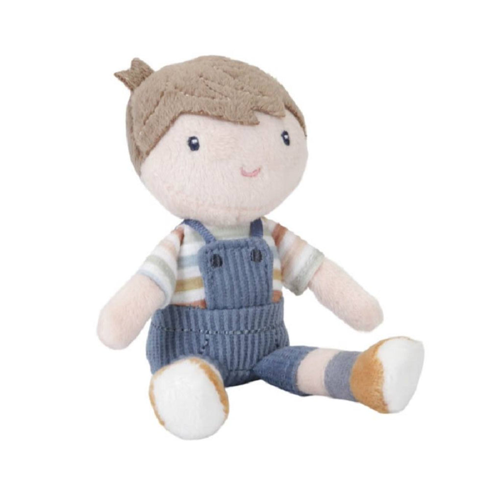 Mini poupée jim 10 cm bleu