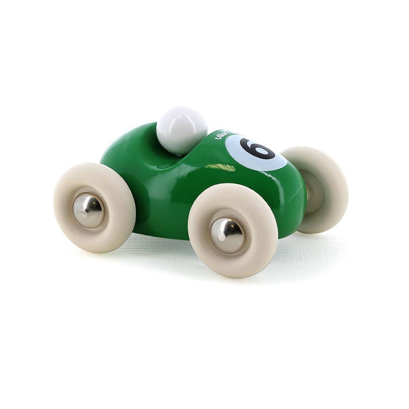 Mini roadster en bois vert