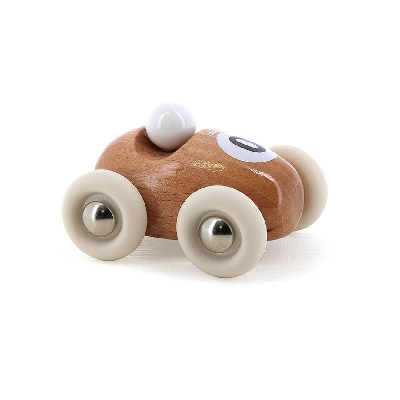 Mini roadster en bois beige