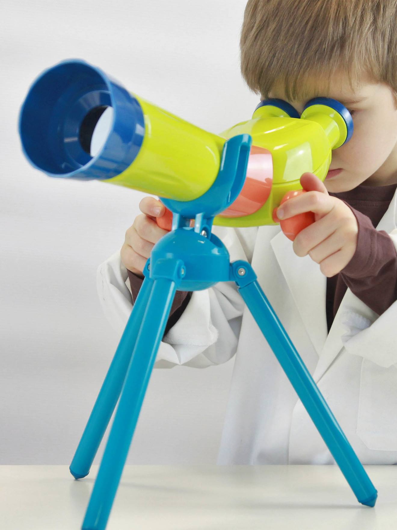 Mini sciences - télescope - vert