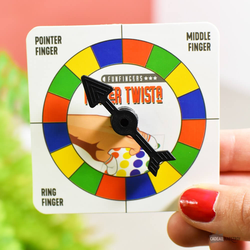 Mini Twister Pour Doigts - Jeu d'Adresse CadoMaestro