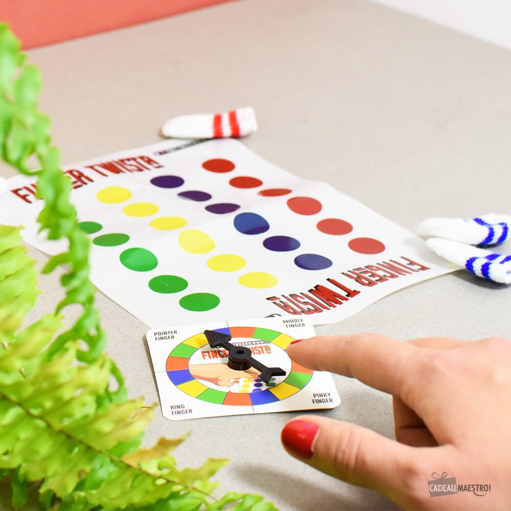 Mini Twister Pour Doigts - Jeu d'Adresse CadoMaestro