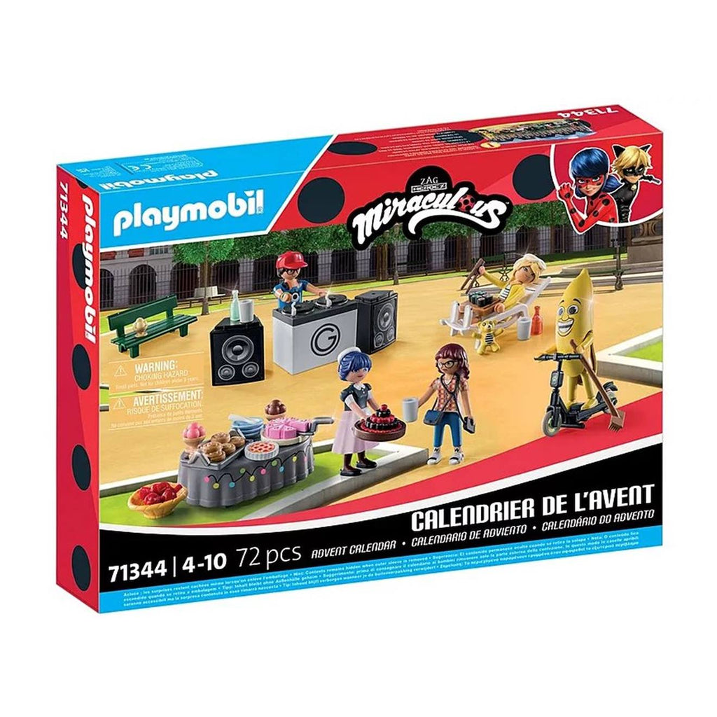 Miraculous calendrier de l'avent pique-nique à paris 71344 multicolore