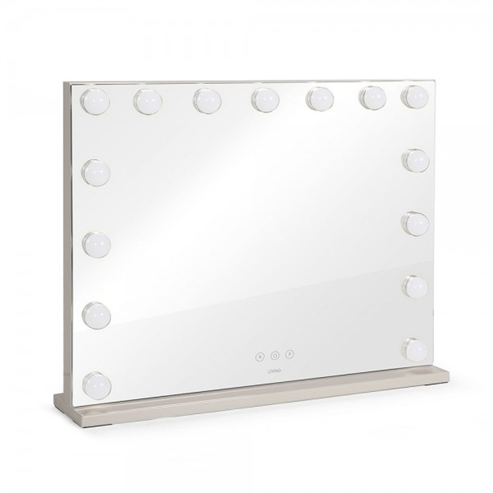Miroir de Maquillage Hollywood - Accessoire Salle de Bain Originaux