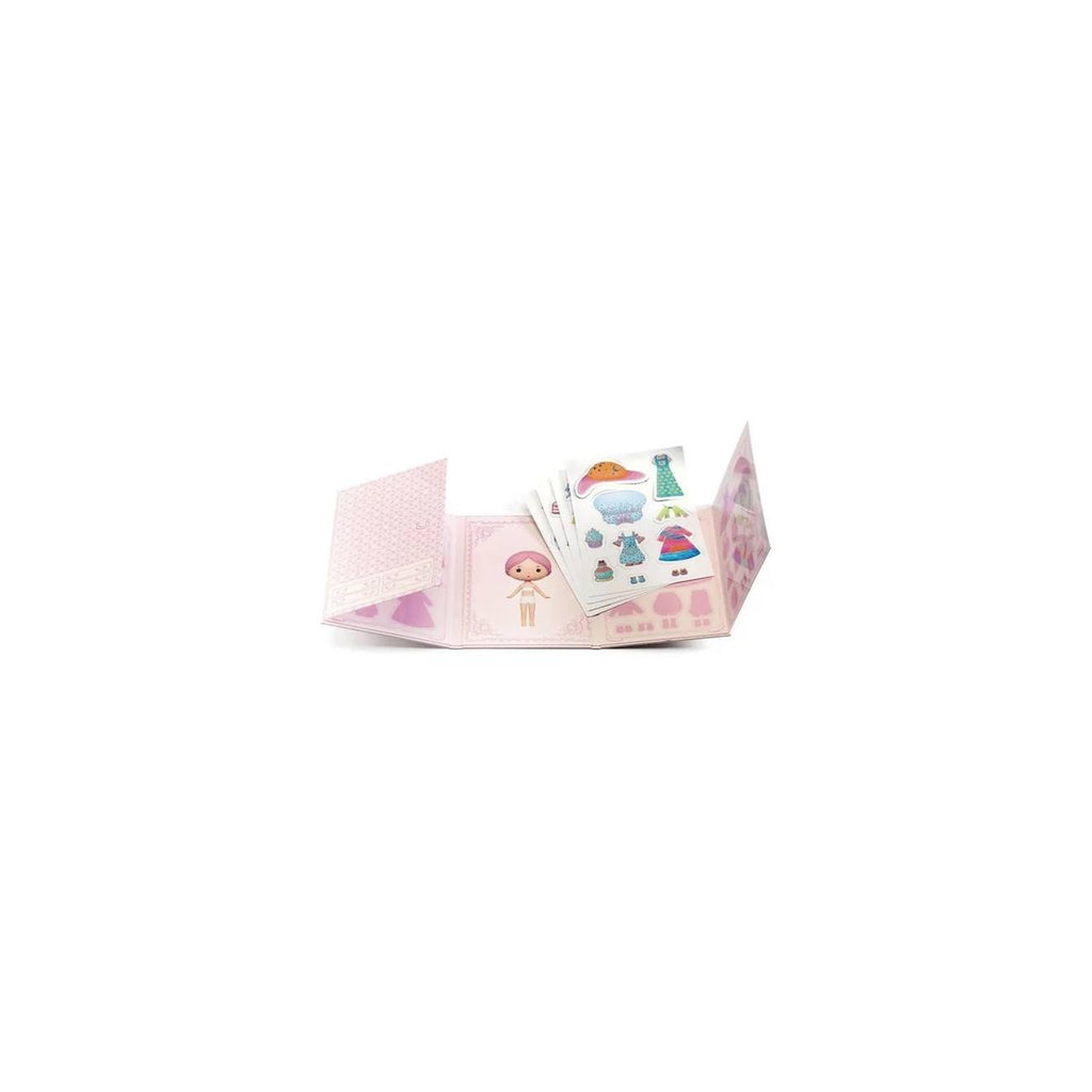 Miss lilypink stickers repositionnables tinyly rose