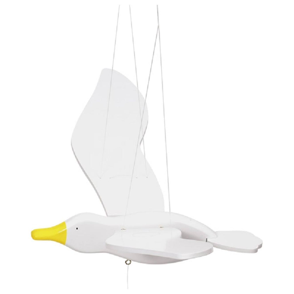Mobile mouette blanc