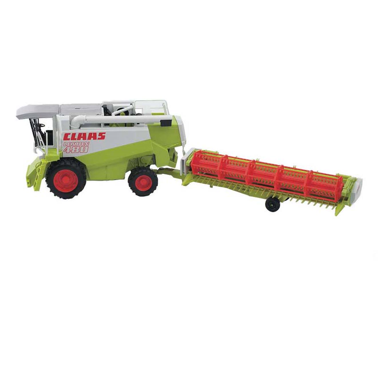 Moissonneuse batteuse claas lexion 480 vert