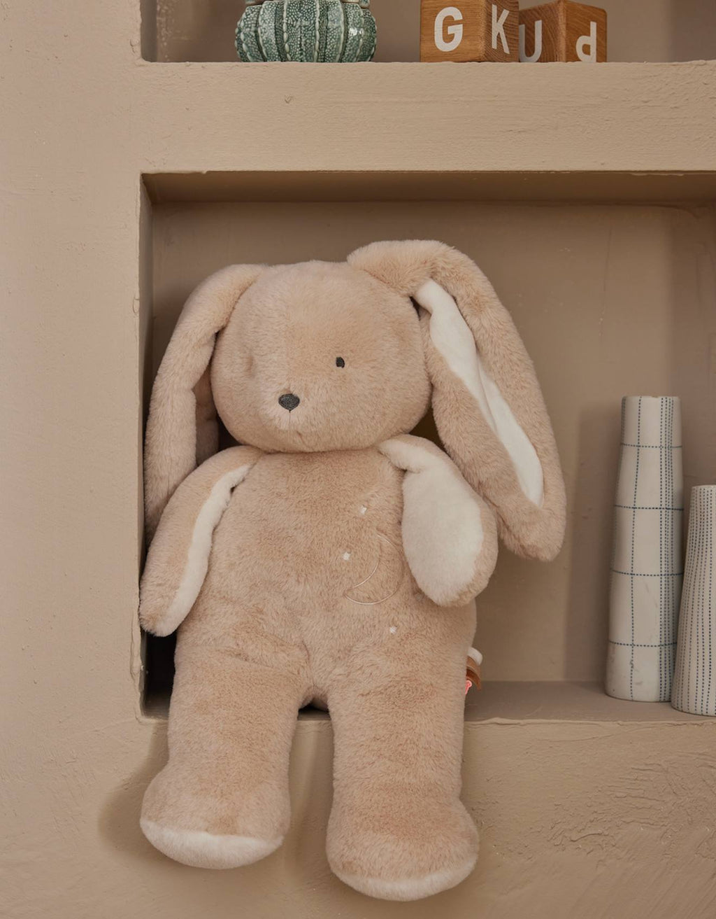 Moka lapin 40cm beige