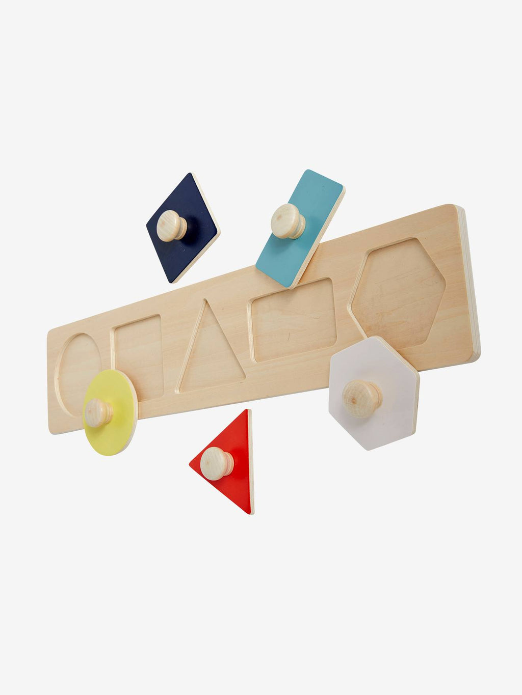 Mon 1er puzzle des formes en bois FSC multicolore