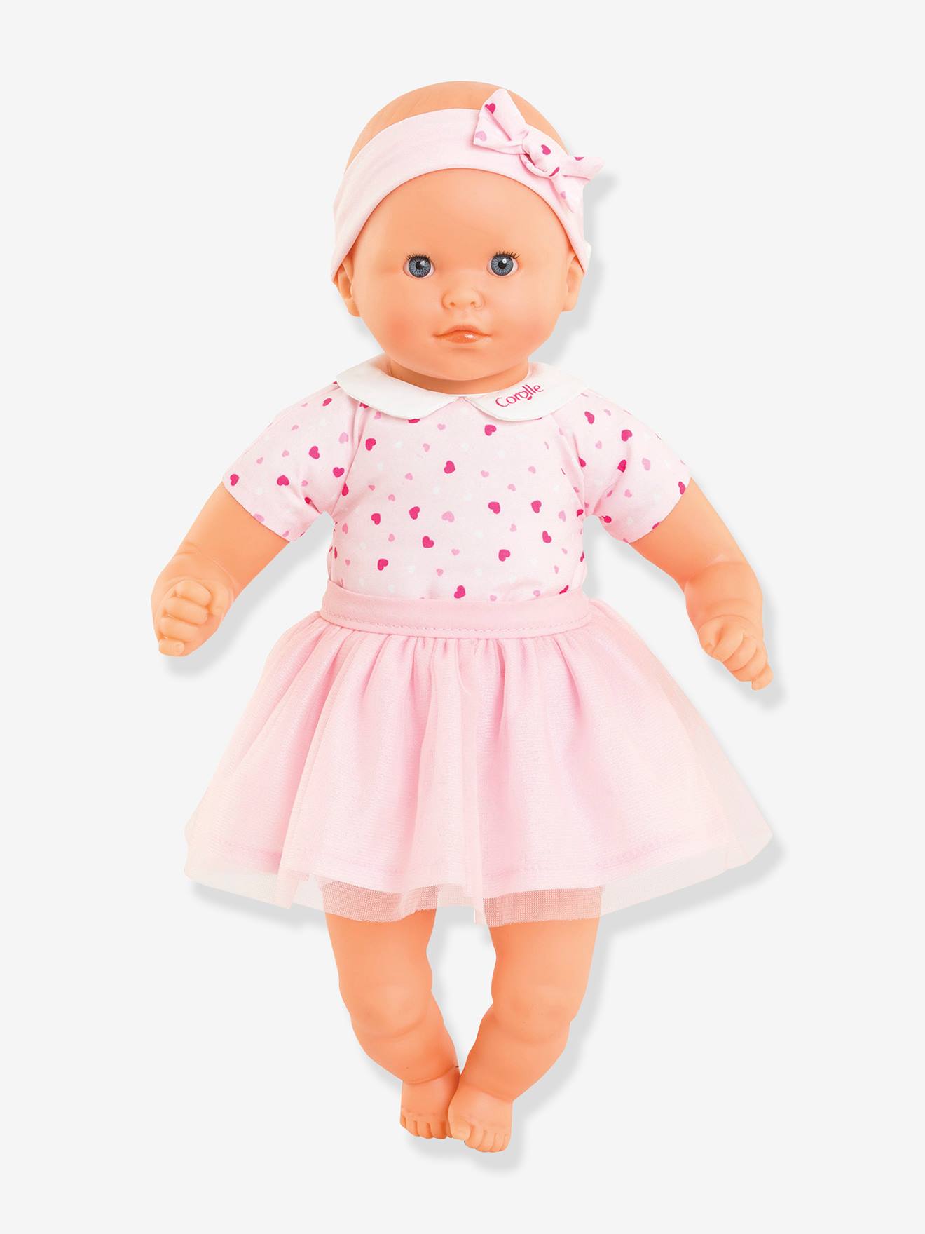 Mon adorable petit poupon coeurs rose