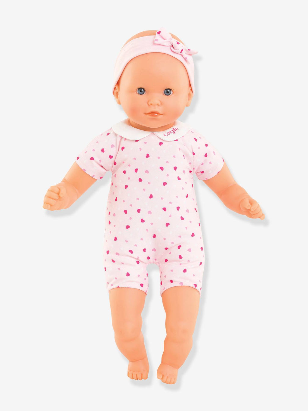 Mon adorable petit poupon coeurs rose