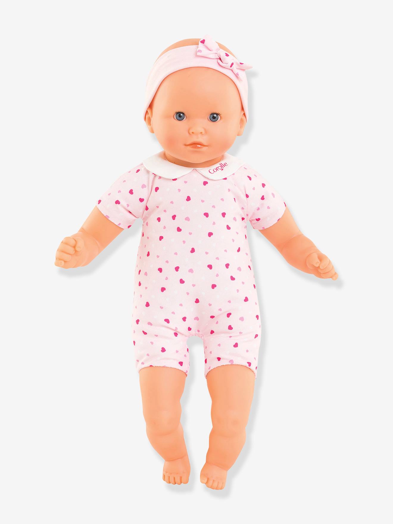 Mon adorable petit poupon coeurs rose