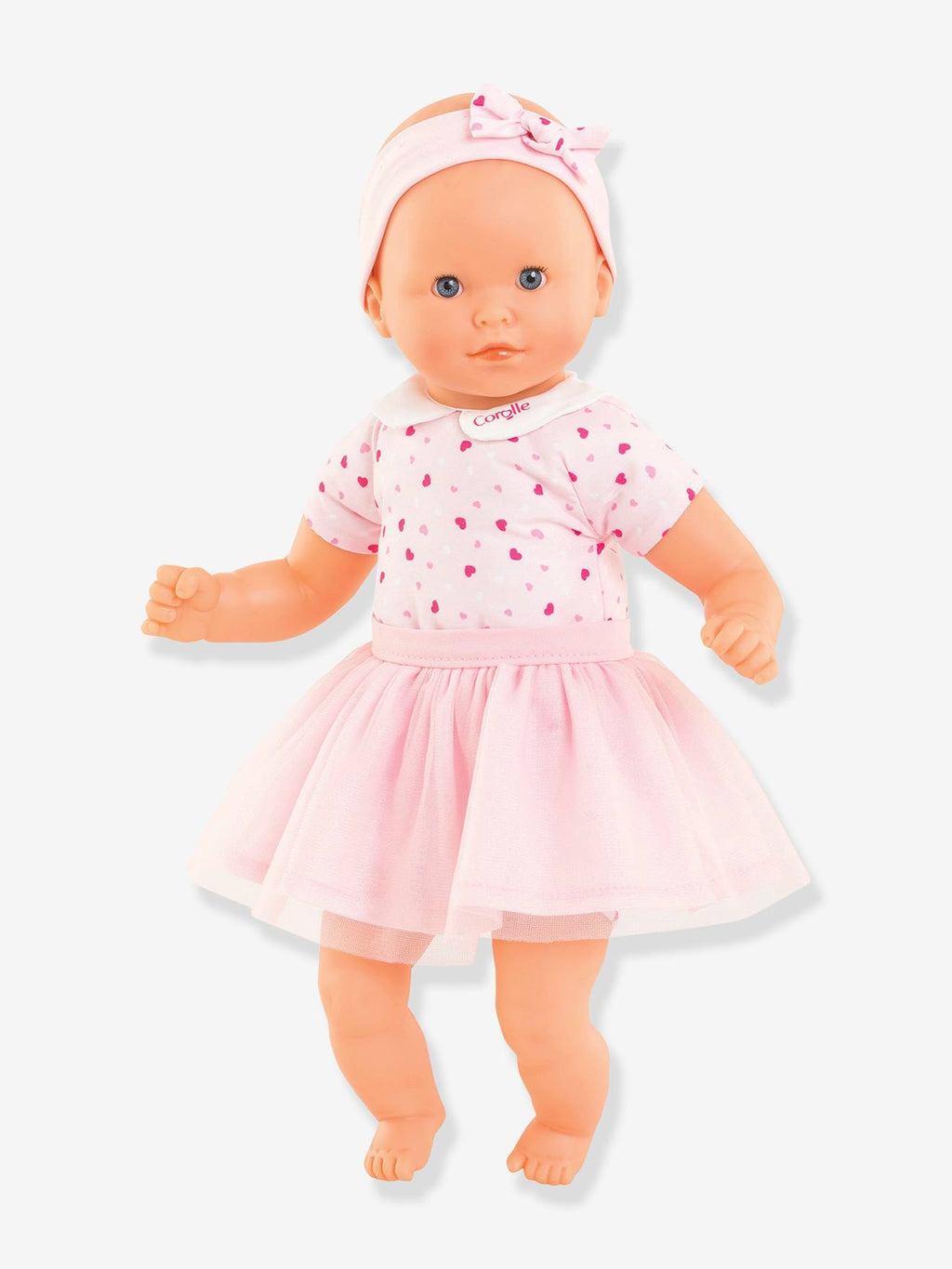 Mon adorable petit poupon coeurs rose