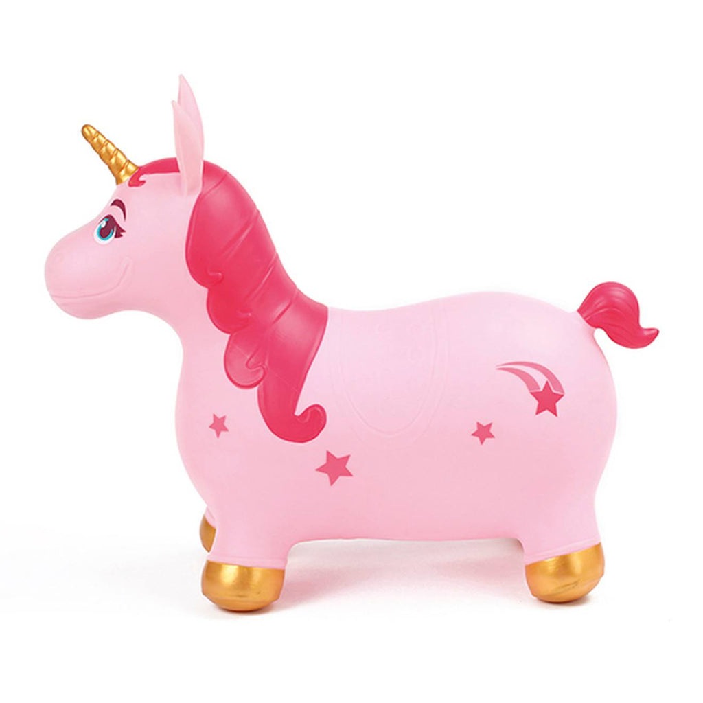 Mon animal sauteur licorne rose