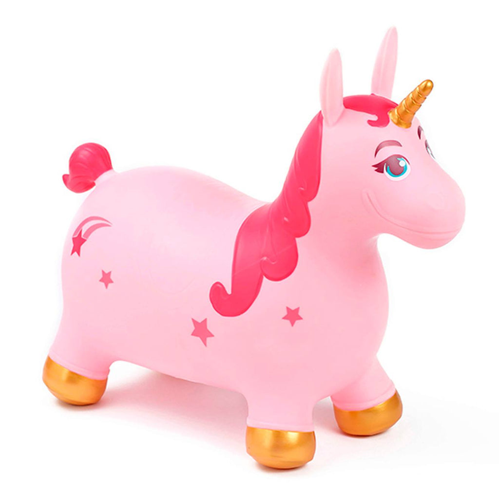 Mon animal sauteur licorne rose