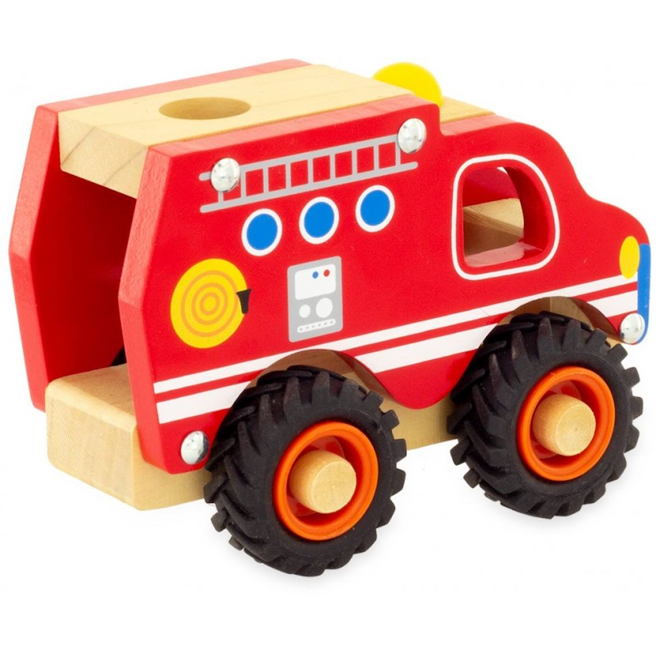 Mon camion de pompiers rouge