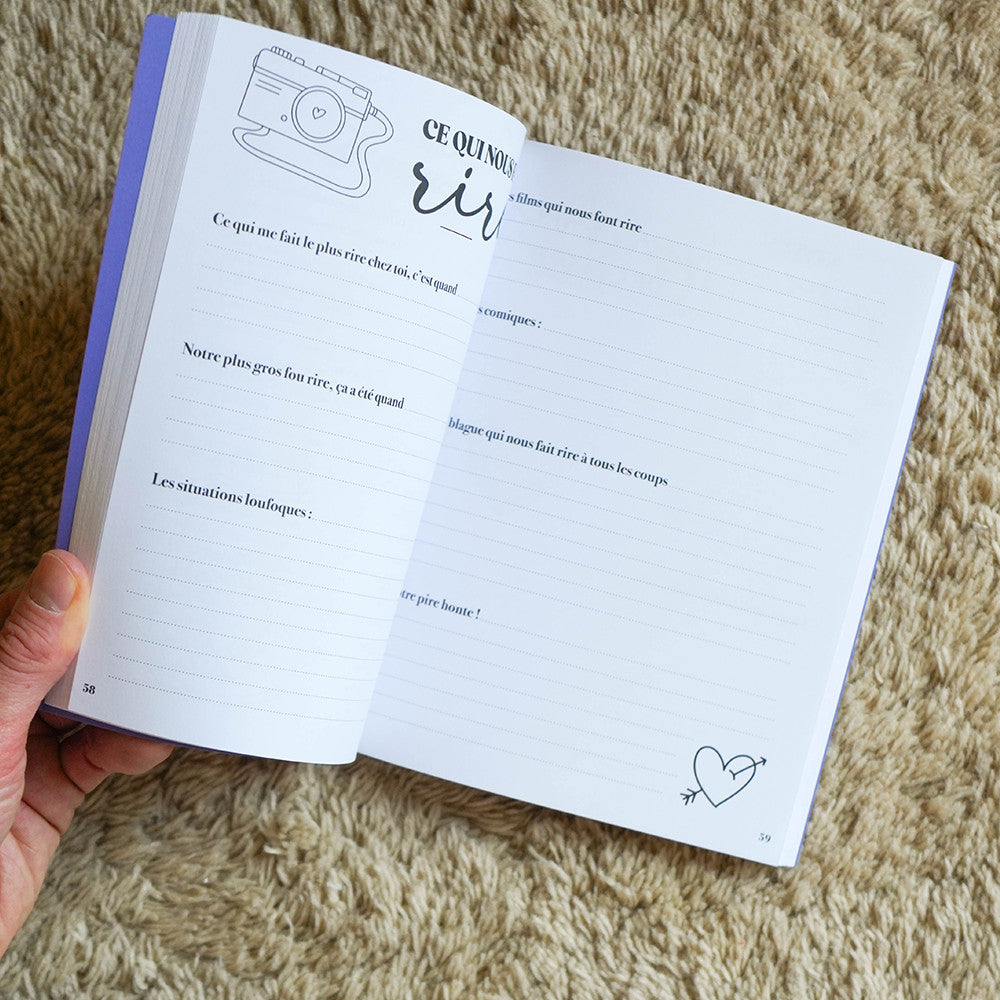 Mon Carnet d'Amoureux - Livre à Offrir