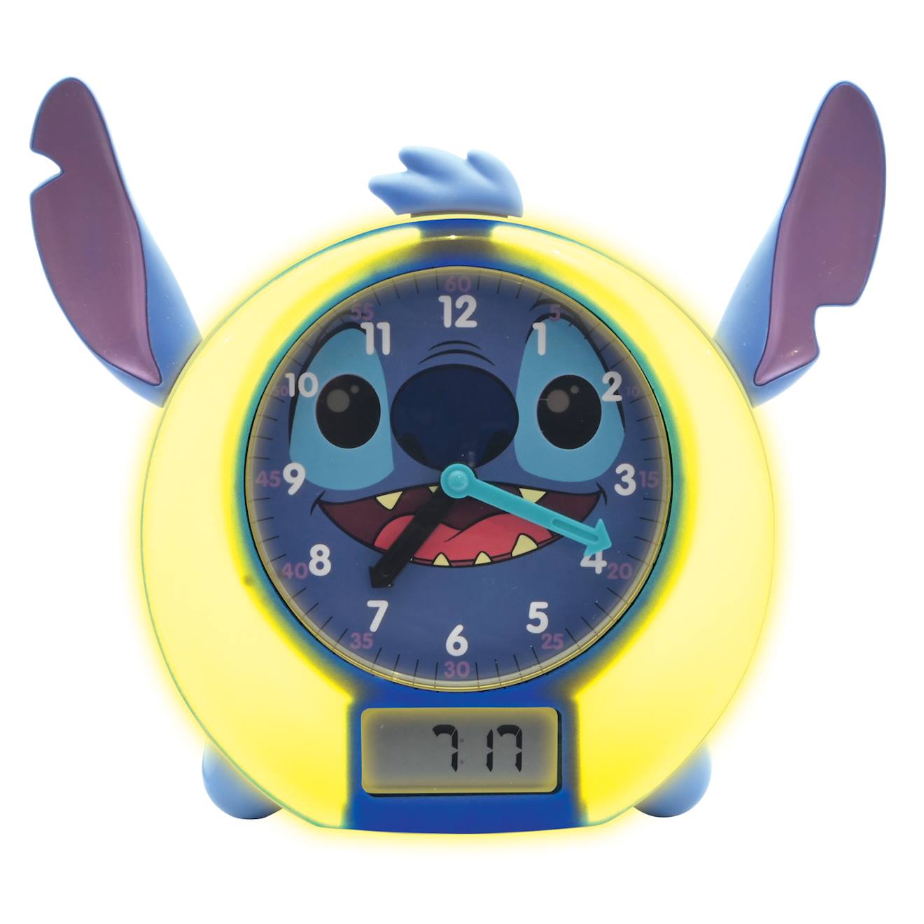 Mon compagnon de nuit éducatif Stitch - réveil, coach du sommeil, veilleuse multicolore