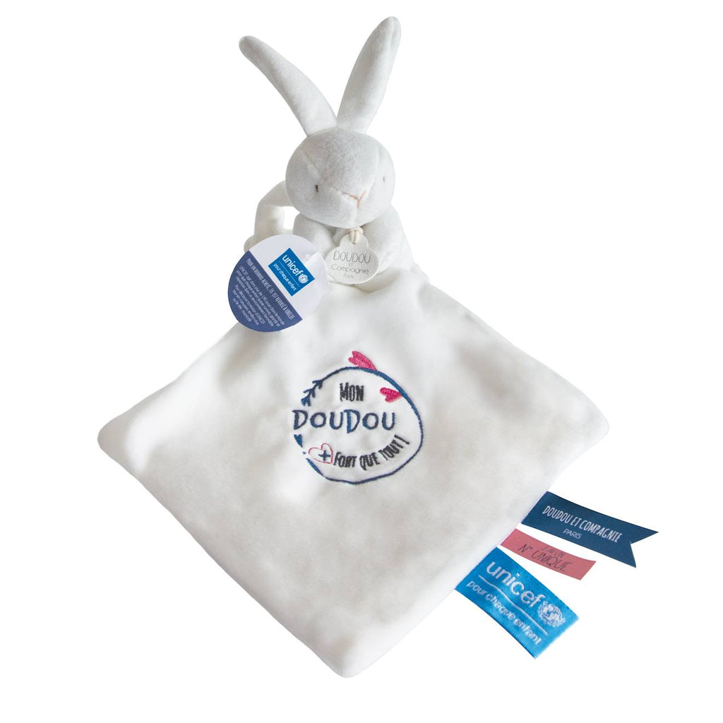 Mon doudou plus fort que tout blanc