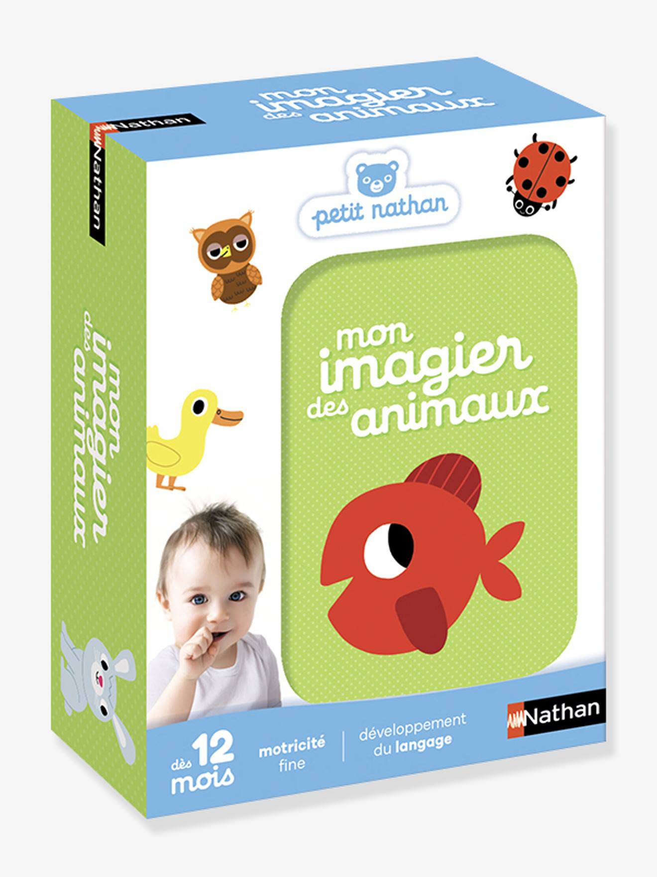 Mon imagier des animaux multicolore
