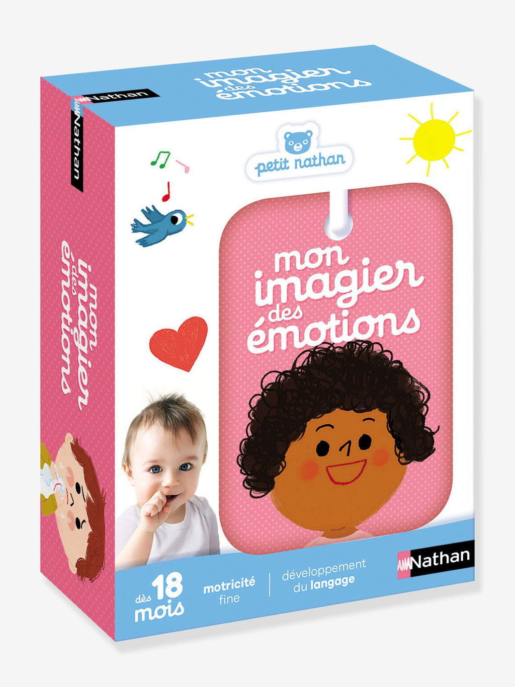 Mon imagier des émotions - rose