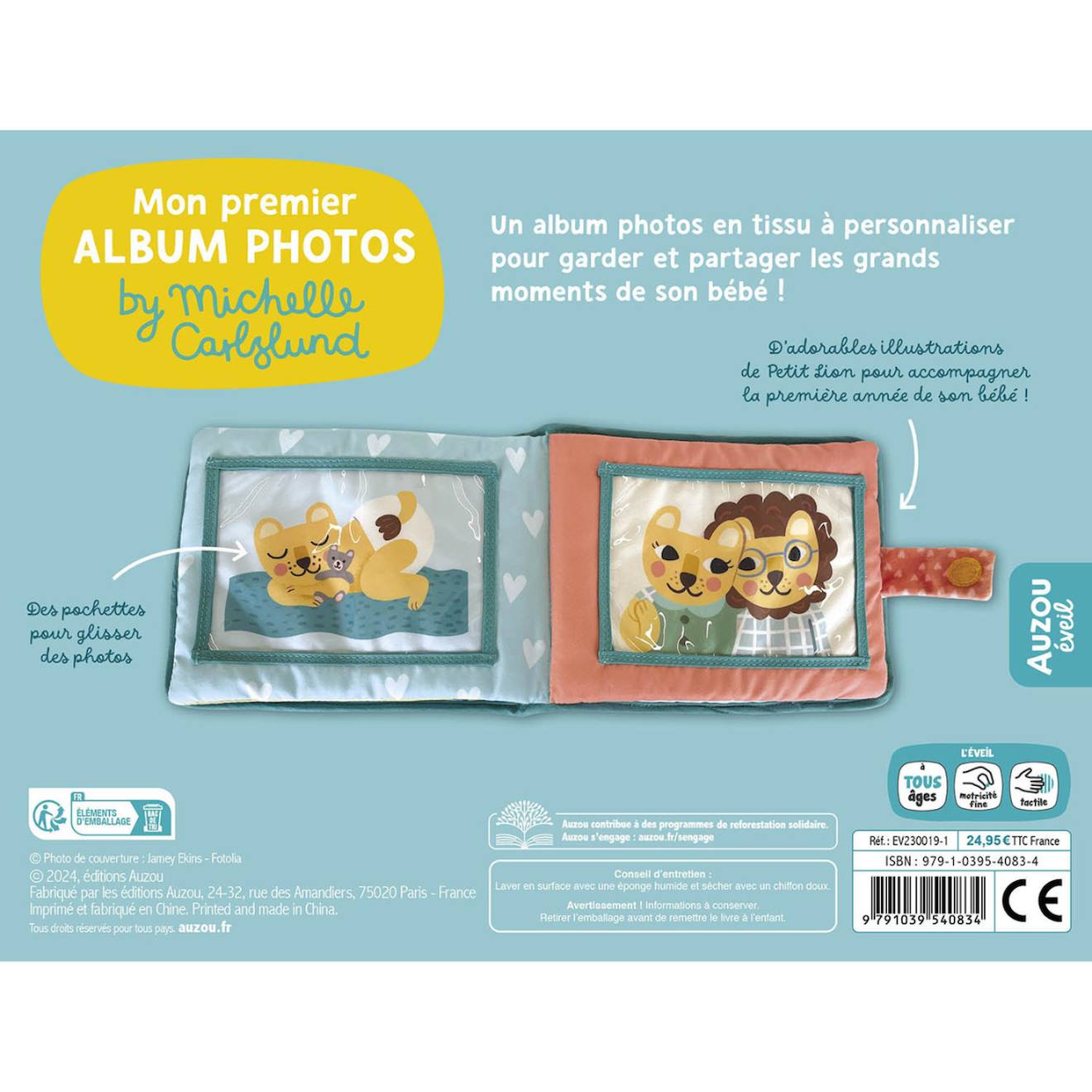 Mon premier album photo en tissu by michelle carlslund multicolore